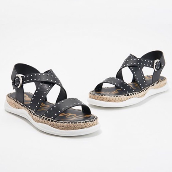 Sam Edelman ‘Janette’ Leather Stud Sandal | 8.5M - Picture 4 of 16